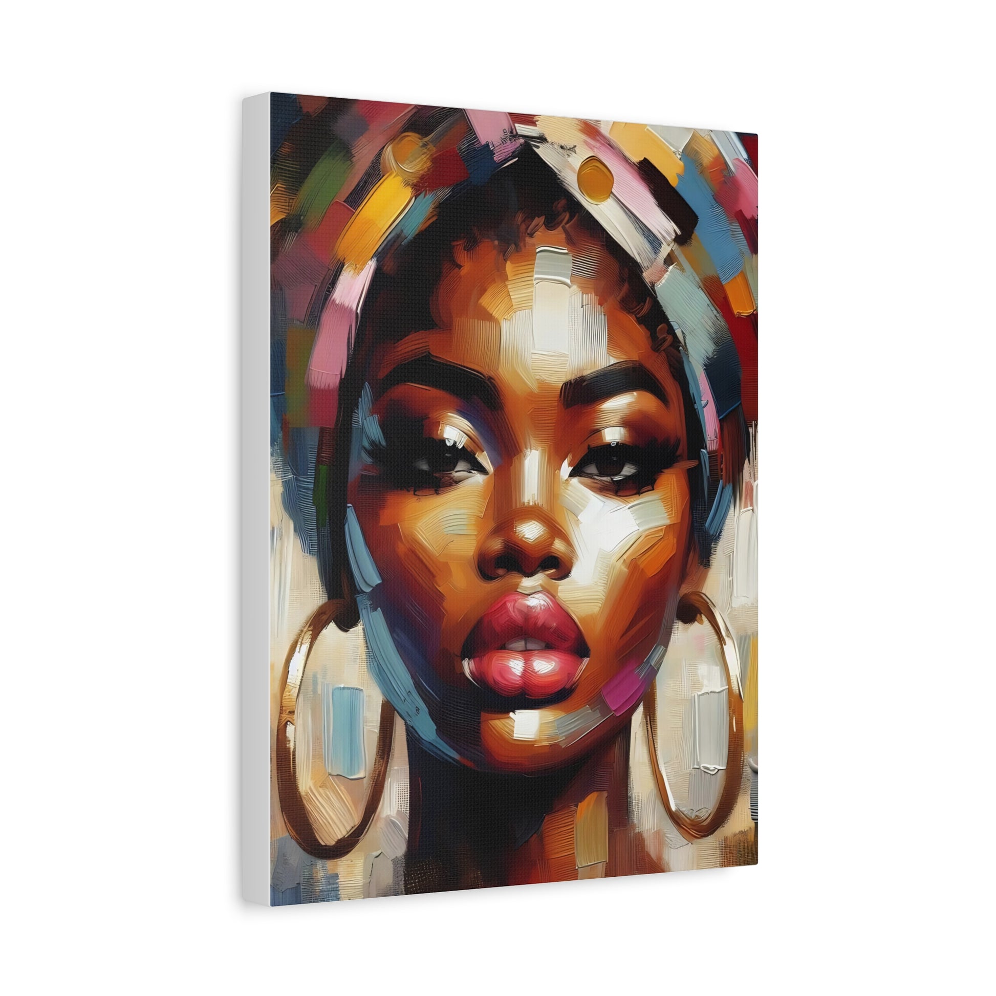 Vibrant Art Canvas, Wall Decor, Home Design, Unique Gift, Boho Chic Living Room